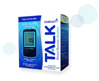 Embrace TALK Blood Glucose Monitor